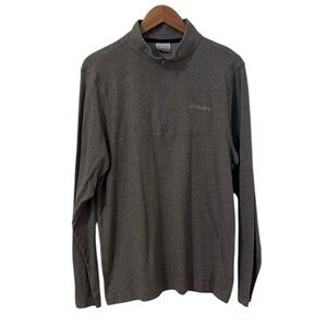 Columbia Men’s Lightweight 1/4 Zip Gray Medium